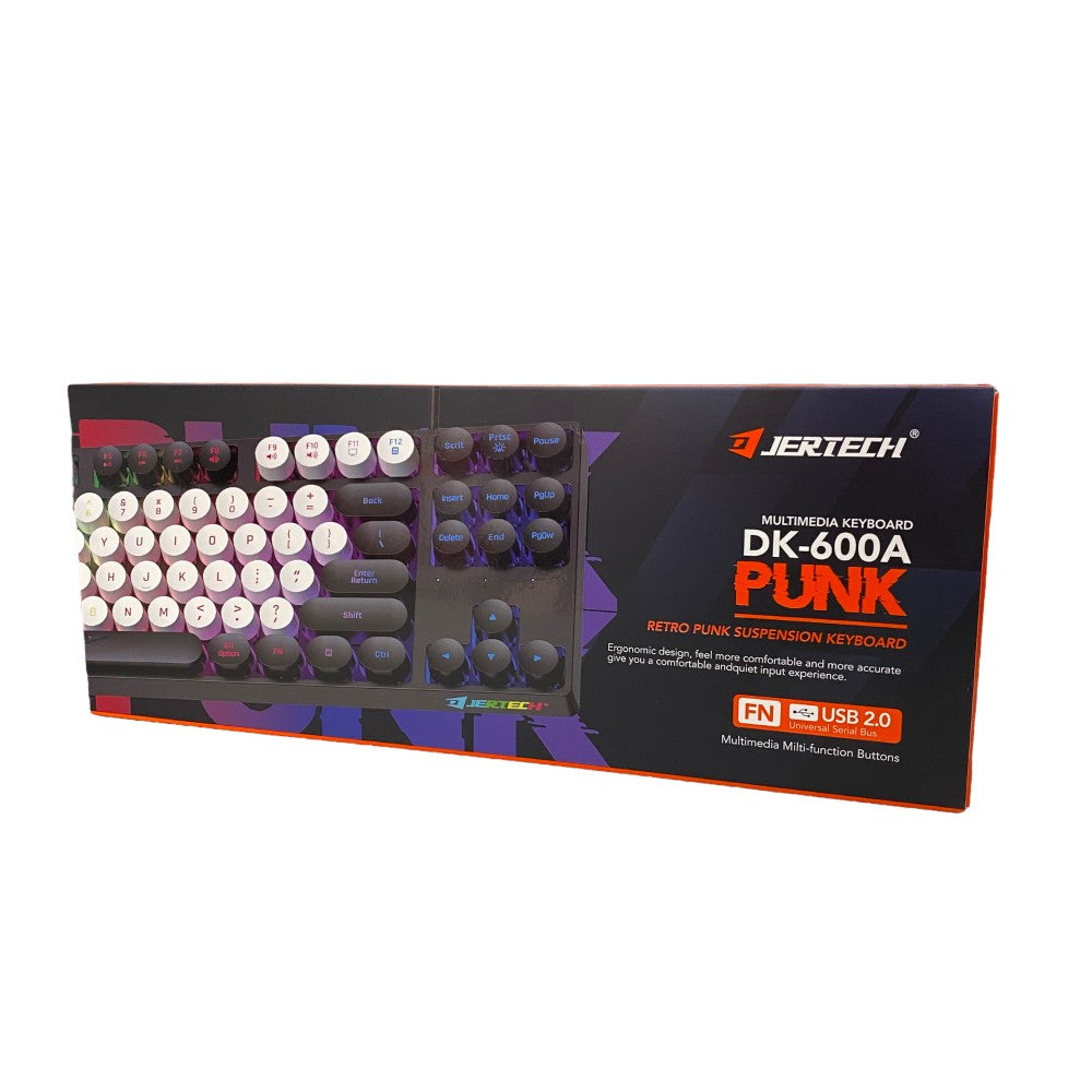 Teclado Gamer Alámbrico Retroiluminación DK600A