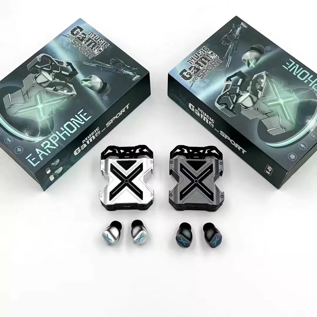 Audifonos Bluetooth Inalámbricos Con Estuche Estilo Gamer K-89