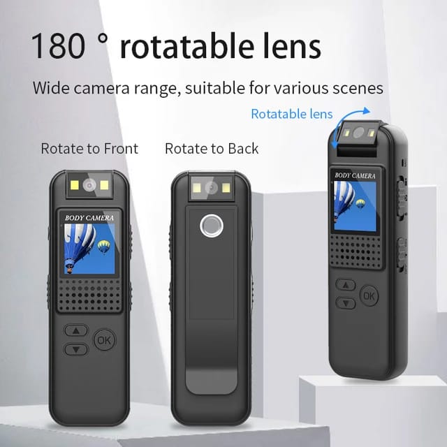 Body Camera HD Con Vision Nocturna CS08