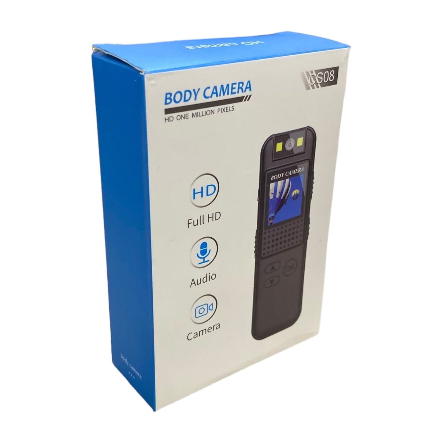 Body Camera HD Con Vision Nocturna CS08 Caja