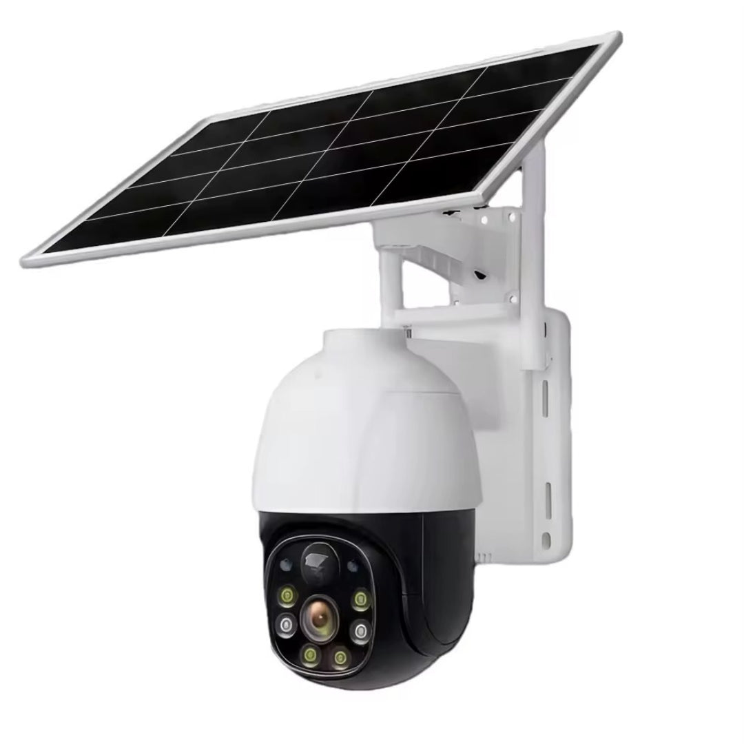 Cámara De Seguridad Para Uso Exterior Con Sirena Y Panel Solar YT01 + OBSEQUIO Memoria Micro SD 32GB ¡Envió Gratis!