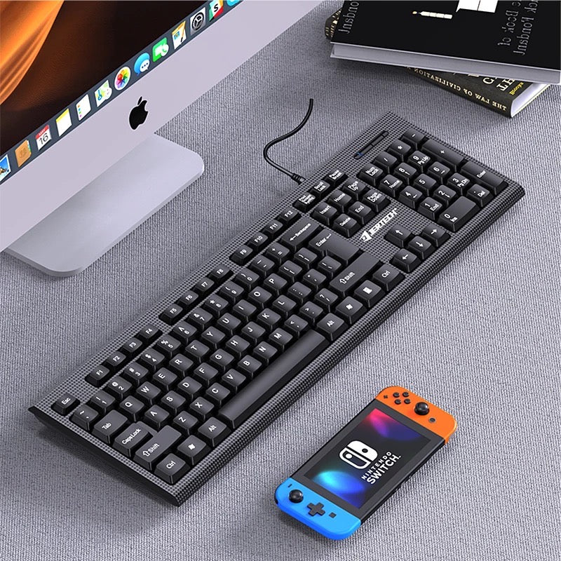 Combo Teclado Y Mouse Para Computador Alámbrico KM160