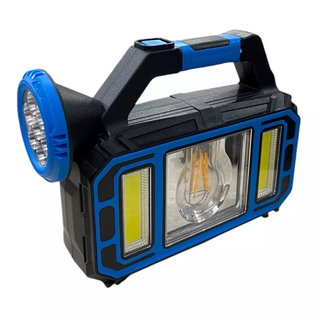 Lámpara Luz Led Solar Recargable HS-8036-7-B