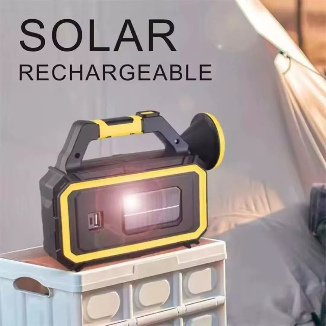 Lámpara Luz Led Solar Recargable HS-8036-7-B
