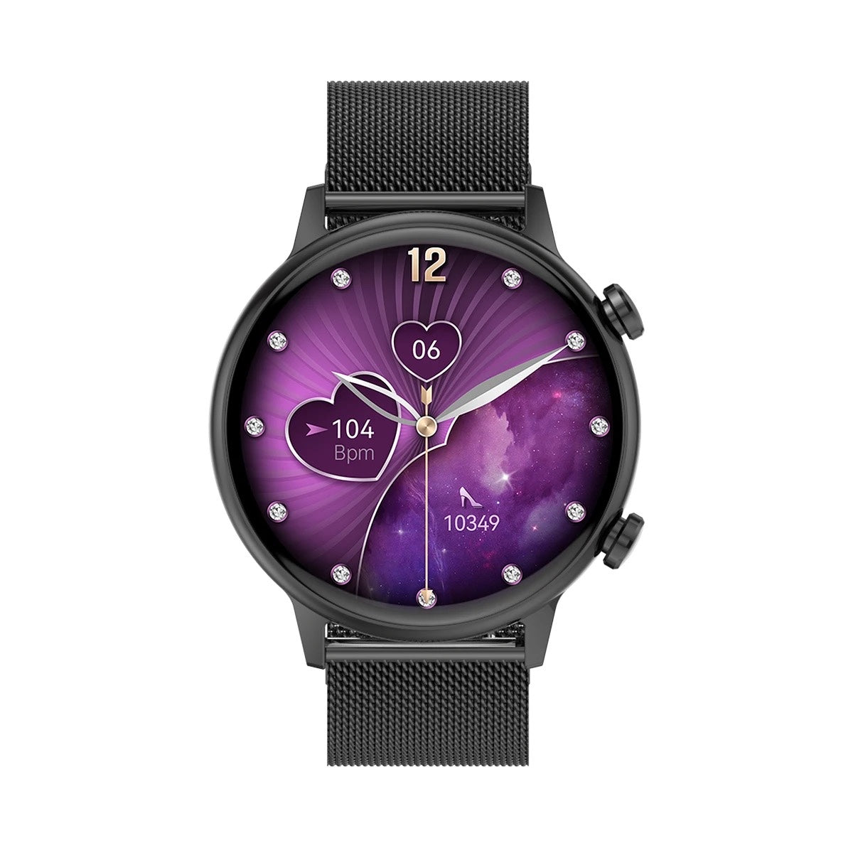 Reloj Smartwatch Full Touch Para Dama HK-39 lila