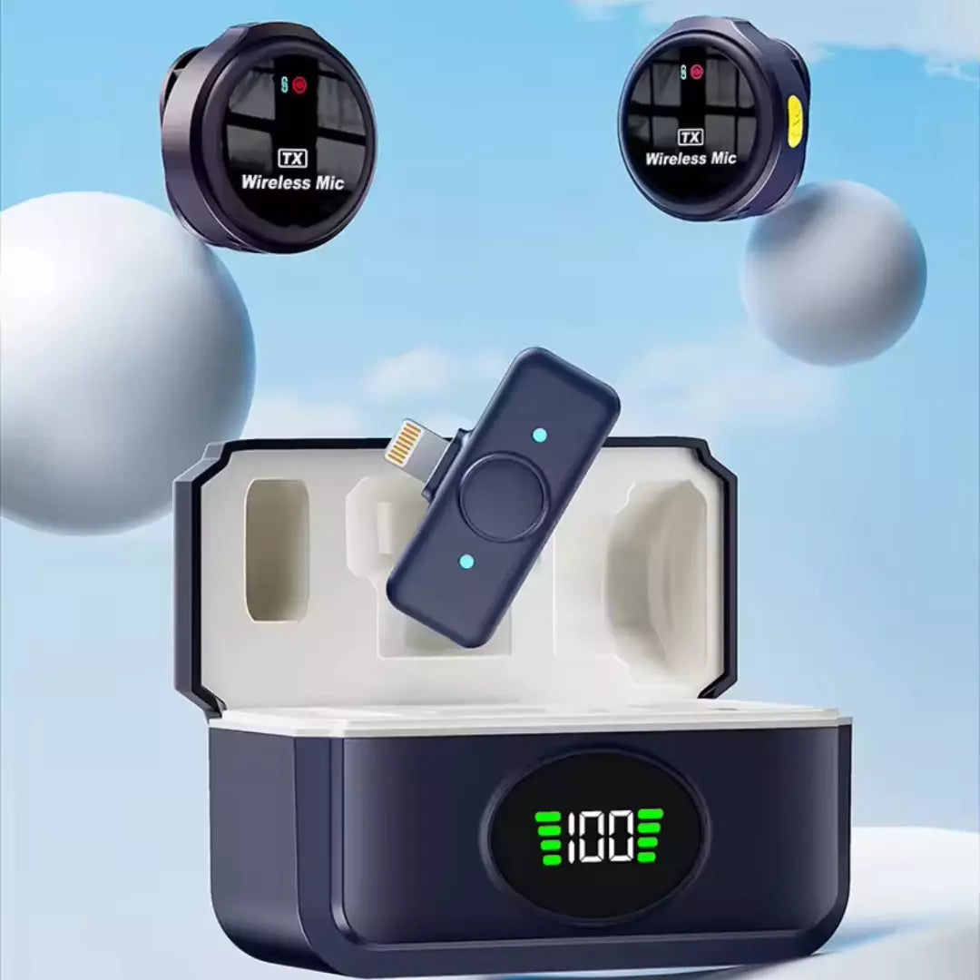 Micrófono De Solapa Inalámbrico Para Celular SX21