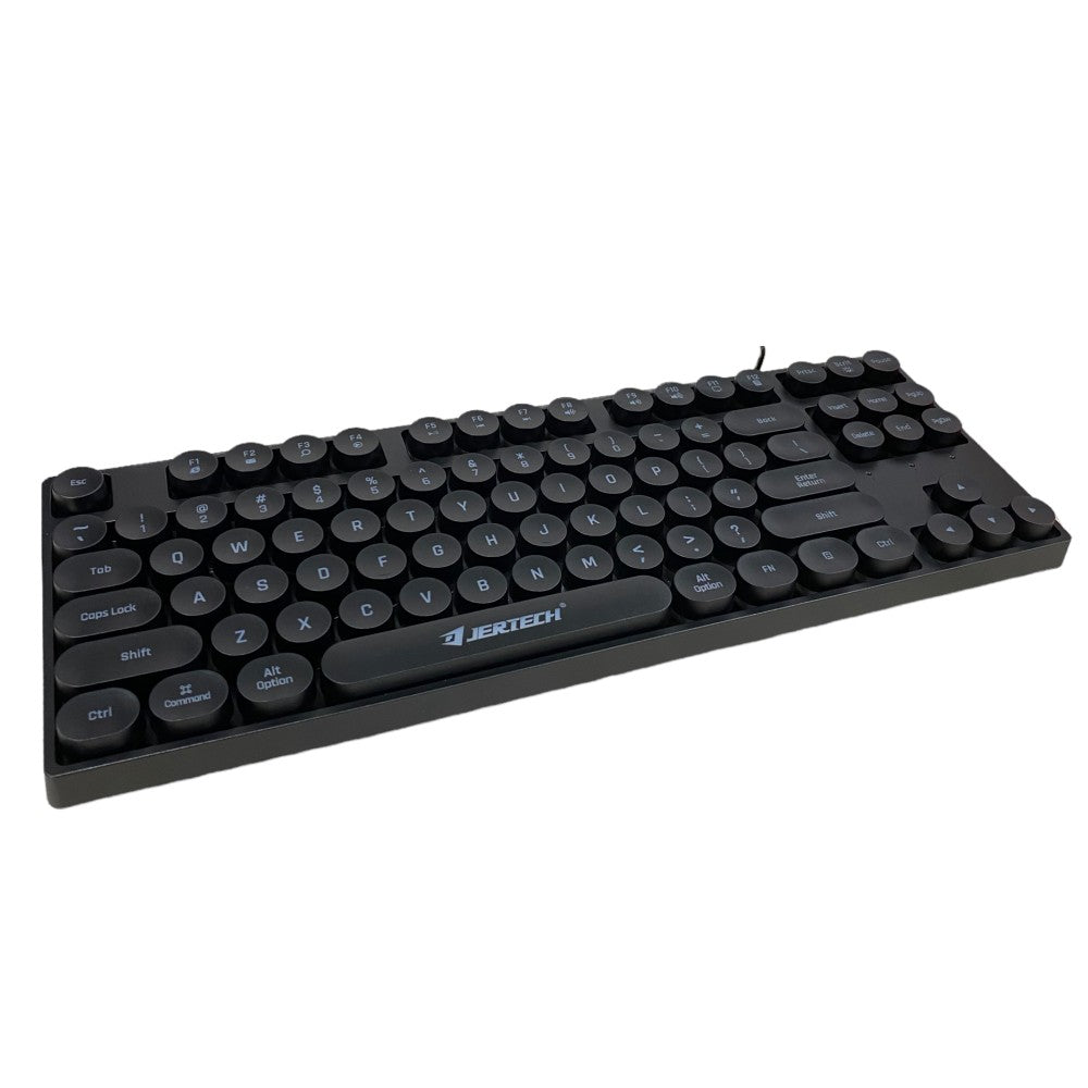 Teclado Gamer Alambrico Retroiluminación sin iluminar